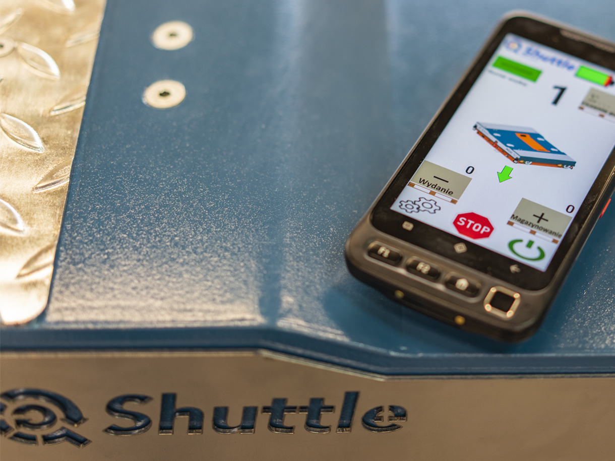 Paletten-Shuttle-Regale