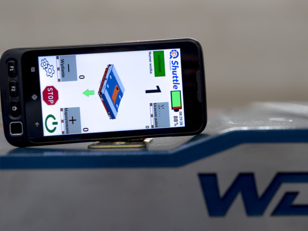 Paletten-Shuttle-Regale