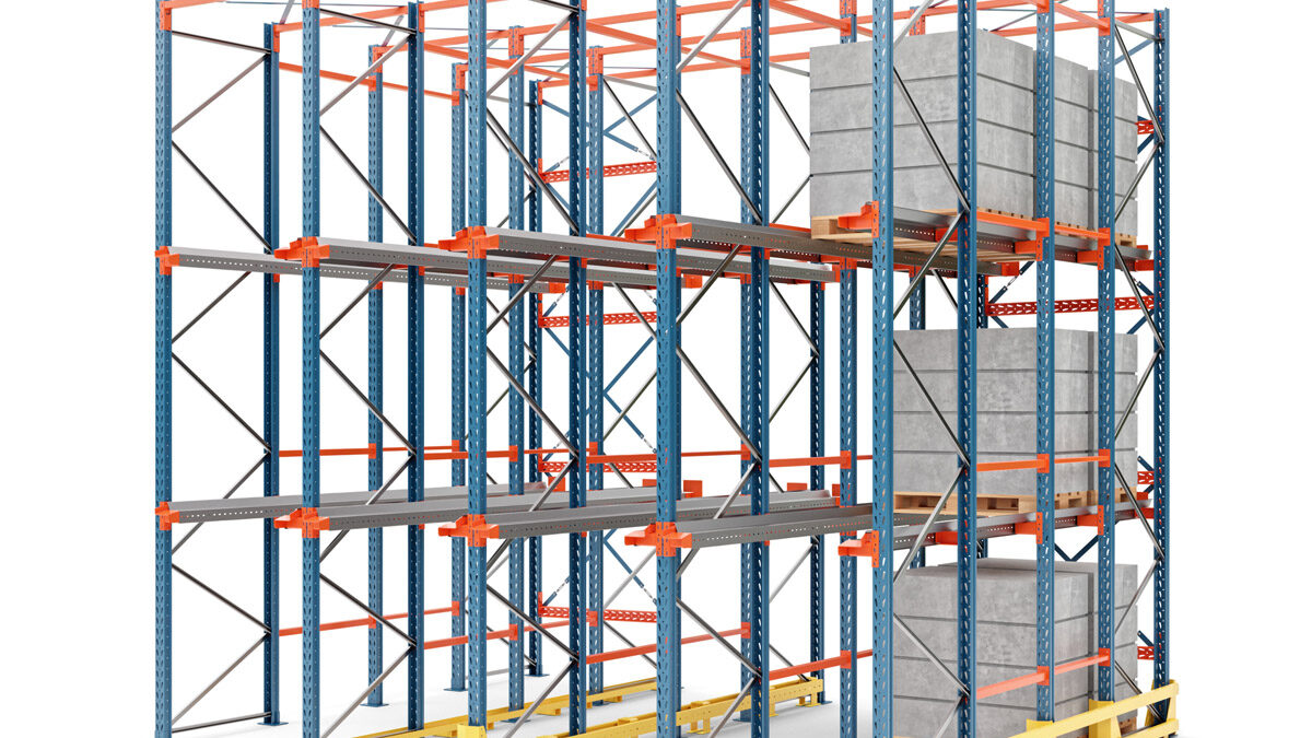 Kanalregale – die platzsparendste Art der Palettenlagerung